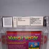 WARIO'S WOODS - WATA GRADED 8.5 A++! NEW & Factory Sealed with Authentic H-Seam! (NES Nintendo)