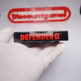 DEFENDER II 2 - NEW & Factory Sealed with Authentic H-Seam! (NES Nintendo)