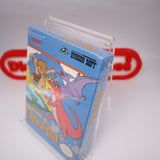 ADVENTURES OF DINO RIKI - NEW & Factory Sealed with Authentic H-Seam! (NES Nintendo)