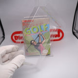 BANDAI GOLF: CHALLENGE PEBBLE BEACH - NEW & Factory Sealed with Authentic H-Seam! (NES Nintendo)