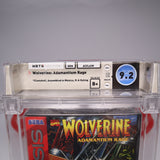 WOLVERINE: ADAMANTIUM RAGE - WATA GRADED 9.2 B+! NEW & Factory Sealed! (Sega Genesis)