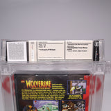 WOLVERINE: ADAMANTIUM RAGE - WATA GRADED 9.2 B+! NEW & Factory Sealed! (Sega Genesis)