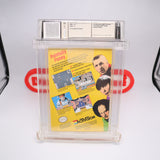 THE THREE STOOGES - WATA GRADED 9.2 A! NEW & Factory Sealed with Authentic H-Seam! (NES Nintendo)