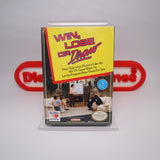 WIN, LOSE, OR DRAW - NEW & Factory Sealed with Authentic H-Seam! (NES Nintendo)