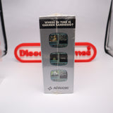 WHERE IN TIME IS CARMEN SANDIEGO - KONAMI BIG BOX - NEW & Factory Sealed and Custom Case! (NES Nintendo)
