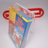 SHORT ORDER & EGGSPLODE - NEW & Factory Sealed with Authentic H-Seam! (NES Nintendo)