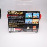 YOSHI'S SAFARI - NEW & Factory Sealed with Authentic V-Seam! (SNES Super Nintendo)