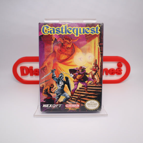 CASTLEQUEST / CASTLE QUEST - NEW & Factory Sealed with Authentic H-Seam! (NES Nintendo)