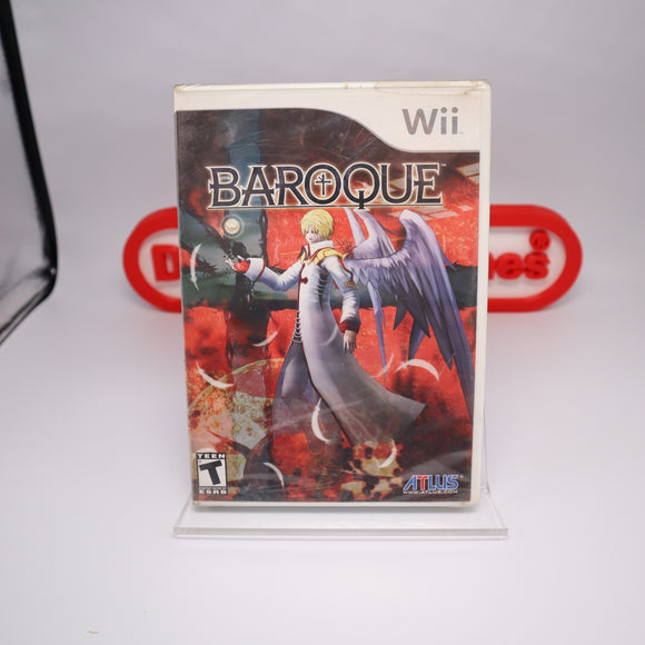 BAROQUE - NEW & Factory Sealed with Y-Fold! (Nintendo Wii)