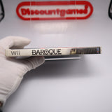 BAROQUE - NEW & Factory Sealed with Y-Fold! (Nintendo Wii)
