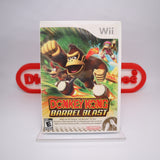 DONKEY KONG BARREL BLAST - NEW & Factory Sealed with Y-Fold! (Nintendo Wii)