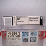 4-IN-1 FUN PAK / FUN PACK - WATA GRADED 9.6 A NEW & Factory Sealed with Authentic H-Seam! (Nintendo Game Boy GB)