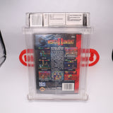 MORTAL KOMBAT II 2 - WATA GRADED 9.0 B! NEW & Factory Sealed! (Sega Genesis)
