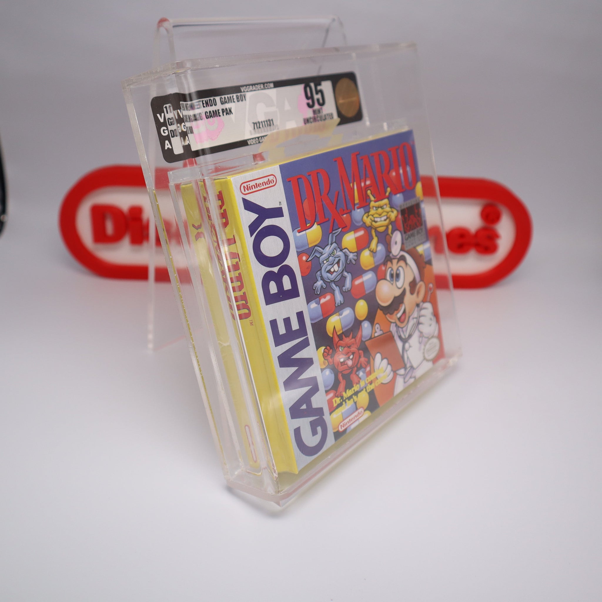 DR. MARIO - VGA GRADED 95 GOLD UNCIRCULATED! NEW & Factory Sealed