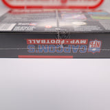CAPCOM'S MVP FOOTBALL - NEW & Factory Sealed with H-Seam! Bears Cover (SNES Super Nintendo)