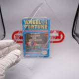 WHEEL OF FORTUNE: FAMILY EDITION - NEW & Factory Sealed with Authentic H-Seam! (NES Nintendo)