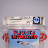 FLIGHT OF THE INTRUDER - WATA GRADED 9.4 A+! NEW & Factory Sealed with Authentic H-Seam! (NES Nintendo)