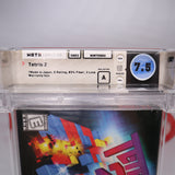 TETRIS 2 II - WATA GRADED 7.5 A! NEW & Factory Sealed with Authentic V-Seam! (SNES Super Nintendo)