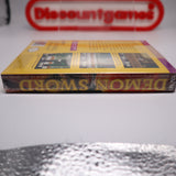 DEMON SWORD - NEW & Factory Sealed with Authentic H-Seam! (NES Nintendo)