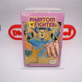 PHANTOM FIGHTER - NEW & Factory Sealed with Authentic H-Seam! (NES Nintendo)
