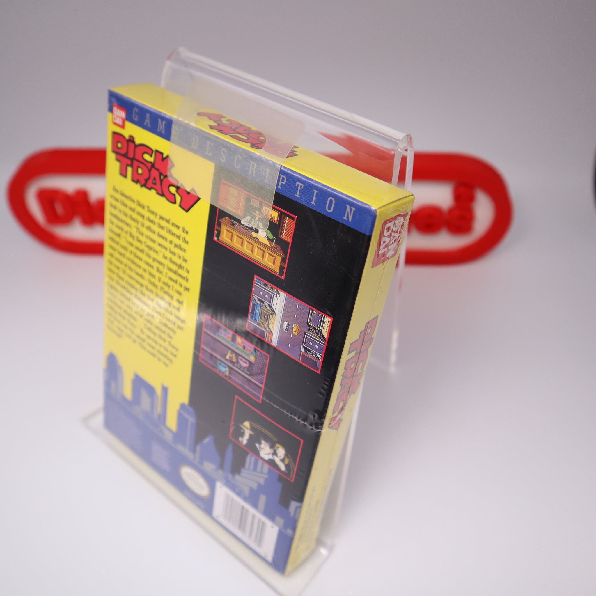 DICK TRACY - NEW & Factory Sealed with Authentic H-Seam! (NES Nintendo –  DiscountGamesOnline