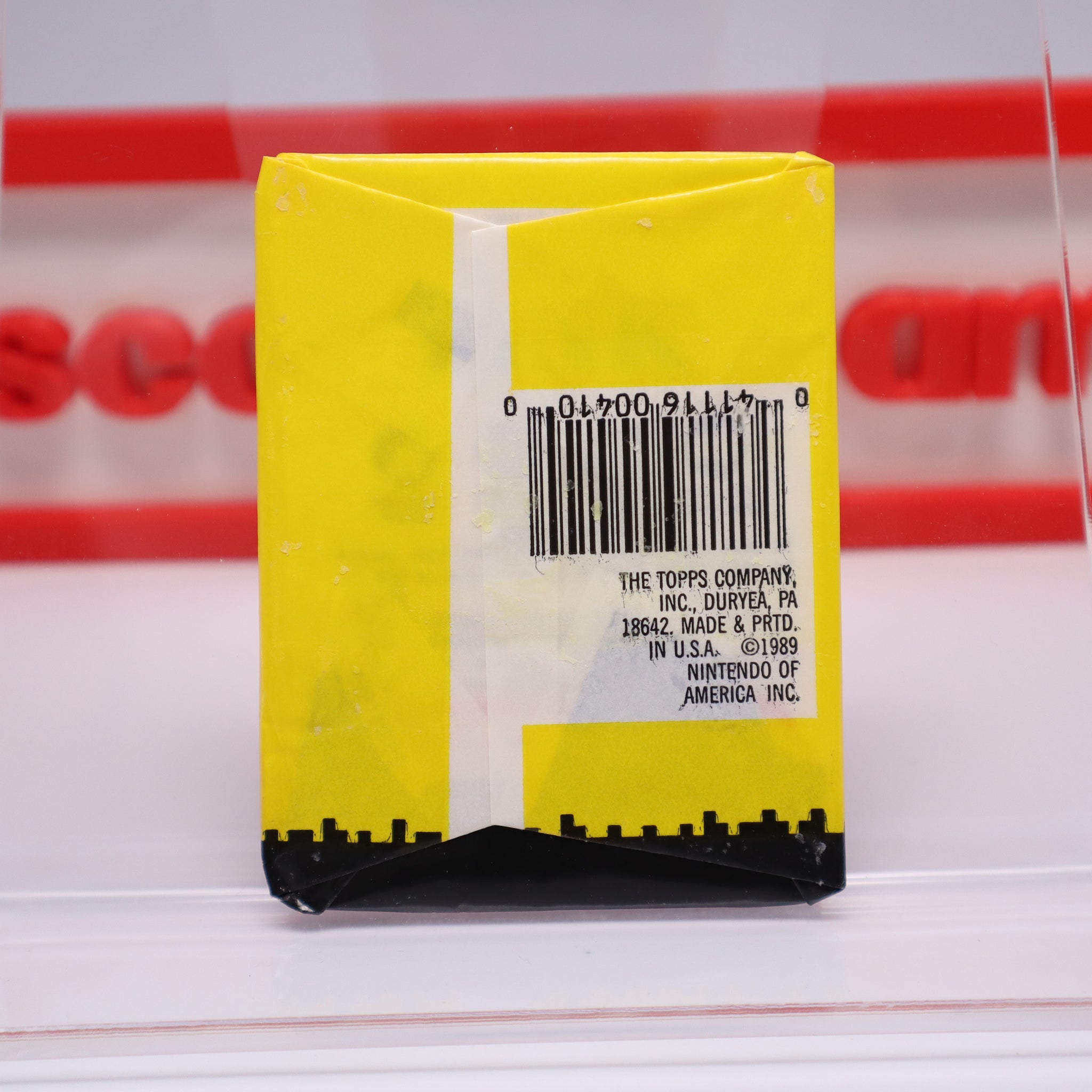 Topps NINTENDO GamePack Game Pack 1989 COLLECTIBLE TRADING