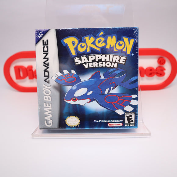 POKEMON SAPPHIRE VERSION - NEW & Factory Sealed with Authentic H