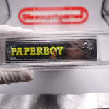 PAPERBOY 2 / PAPER BOY II - WATA GRADED 7.5 A+! NEW & Factory Sealed with Authentic H-Seam! (SNES Super Nintendo)