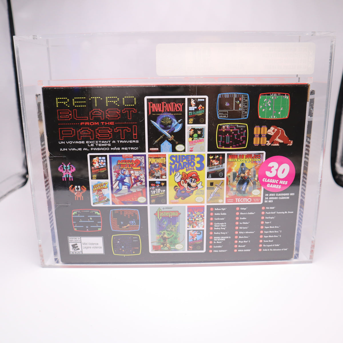 NES CLASSIC EDITION NINTENDO MINI SYSTEM - VGA GRADED 90 UNCIRCULATED ...