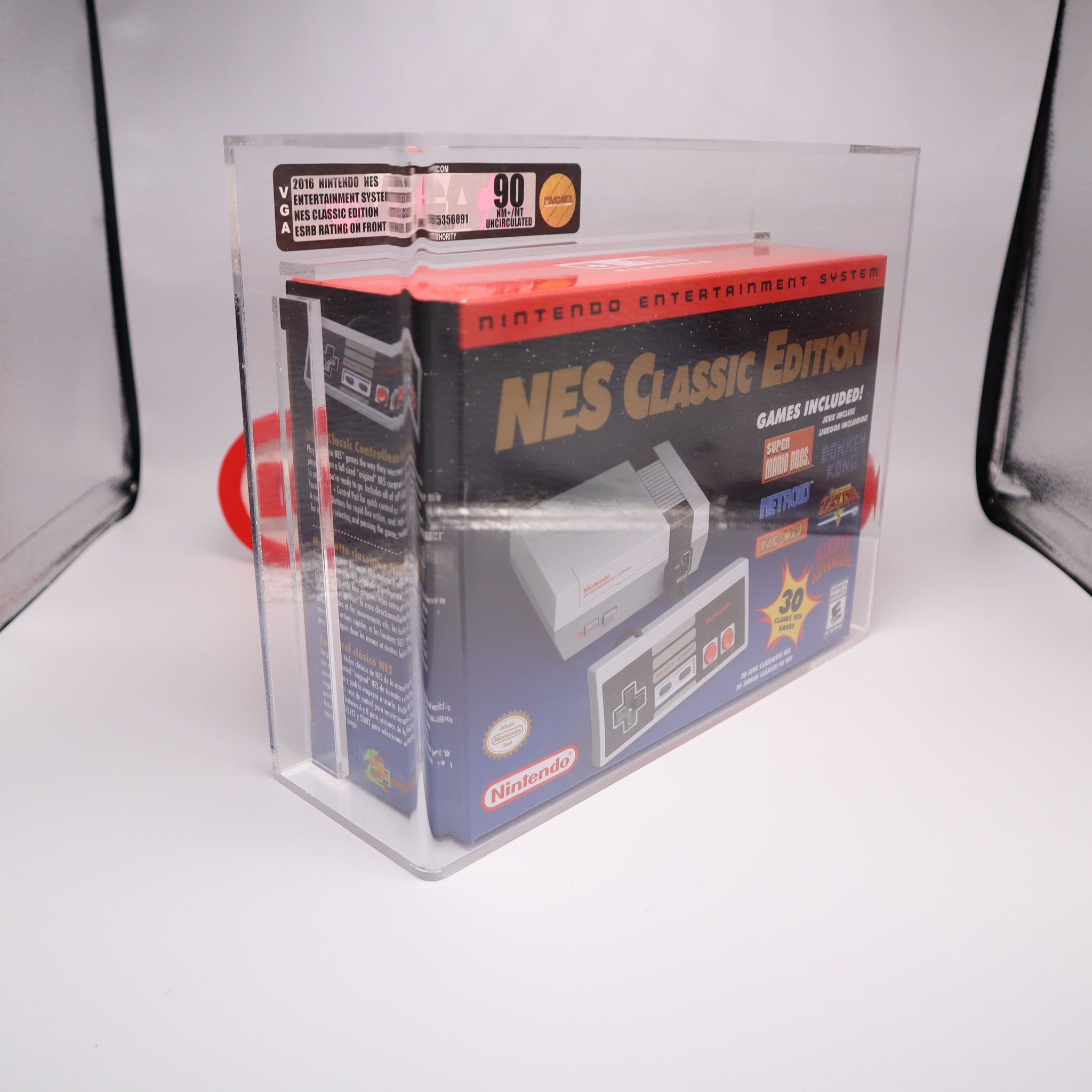 NES CLASSIC EDITION NINTENDO MINI SYSTEM - VGA GRADED 90