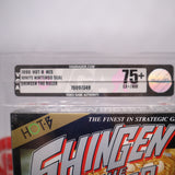 SHINGEN THE RULER - VGA GRADED 75+ EX+/NM! NEW & Factory Sealed with Authentic H-Seam! (NES Nintendo)