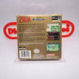LEGEND OF ZELDA: A LINK TO THE PAST & FOUR SWORDS - NEW & Factory Sealed with Authentic Overlap-Seam! (Game Boy Advance GBA)