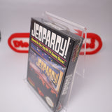 JEOPARDY! THE ORIGINAL VERSION - NEW & Factory Sealed with Authentic H-Seam! (NES Nintendo)
