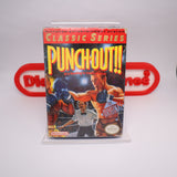 PUNCH-OUT!! THE ORIGINAL CLASSIC SERIES - NEW & Factory Sealed with Authentic H-Seam! (NES Nintendo)