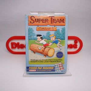 SUPER TEAM GAMES - NEW & Factory Sealed with Authentic H-Seam! (NES Nintendo)