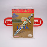 THE LEGEND OF ZELDA II 2: THE ADVENTURE OF LINK - NEW & Factory Sealed with Authentic H-Seam! (NES Nintendo)