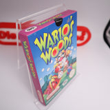 WARIO'S WOODS - Sticker Sealed Italian Version! - NEW & Factory Sealed! (NES Nintendo)