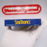 STAR TROPICS / STARTROPICS - NEW & Factory Sealed with Authentic H-Seam! (NES Nintendo)