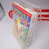 THE SIMPSONS: BART VS. THE WORLD - NEW & Factory Sealed with Authentic V-Overlap Seam! (NES Nintendo)