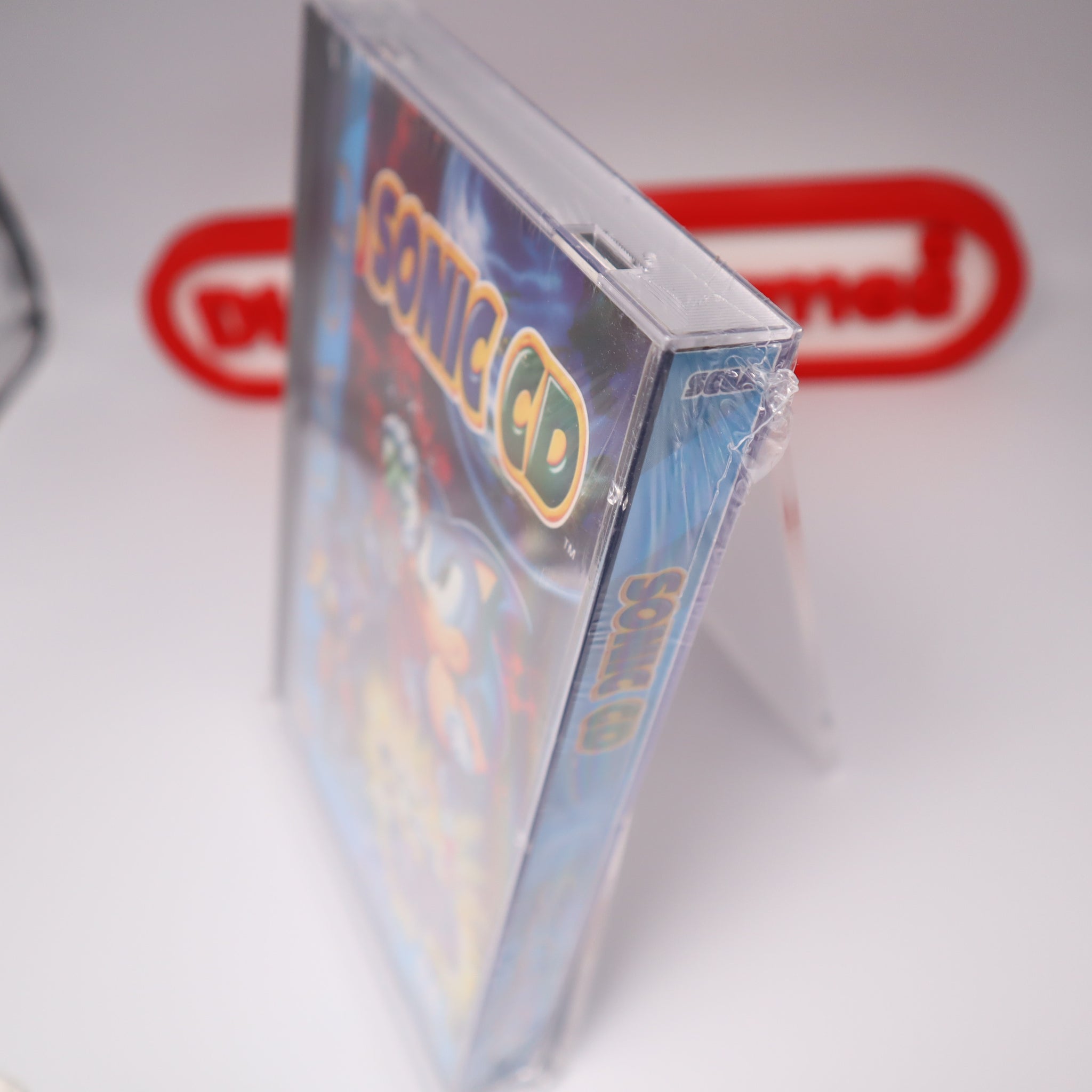 SONIC CD / SONIC THE HEDGEHOG - NEW & Factory Sealed with RTB Seam