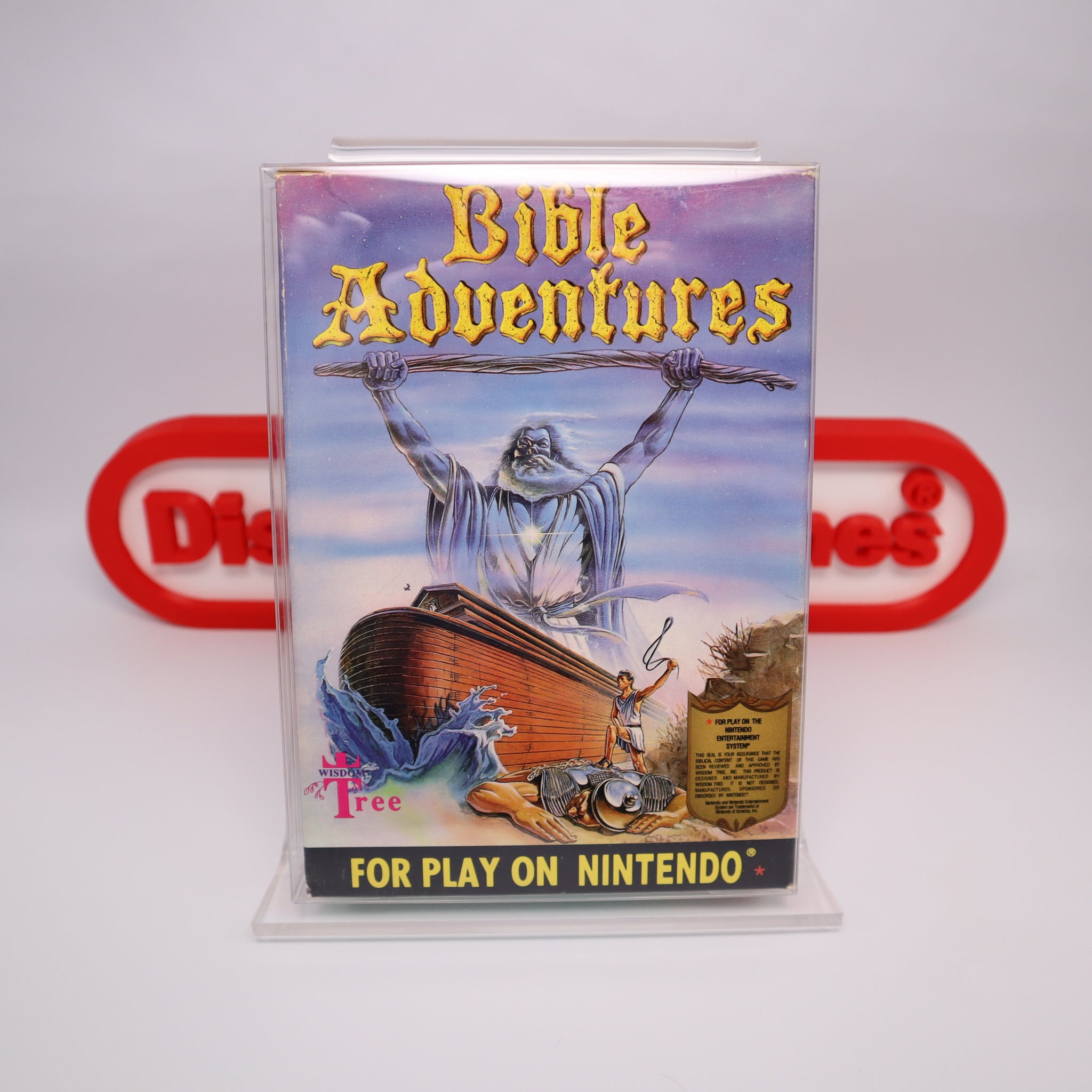 Bible selling Adventures on Nintendo NES CIB