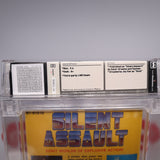 SILENT ASSAULT - WATA GRADED 9.4 A+! NEW & Factory Sealed with Authentic H-Seam! (NES Nintendo)