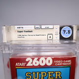 SUPER FOOTBALL - NEW & Factory Sealed - WATA Graded 7.5 A (Atari 2600)