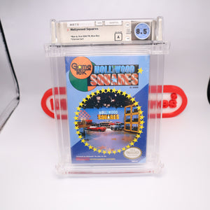 HOLLYWOOD SQUARES - WATA GRADED 8.5 A! NEW & Factory Sealed with Authentic H-Seam! (NES Nintendo)
