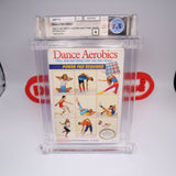 DANCE AEROBICS - WATA GRADED 7.5 A! NEW & Factory Sealed with Authentic H-Seam! (NES Nintendo)