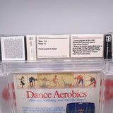 DANCE AEROBICS - WATA GRADED 7.5 A! NEW & Factory Sealed with Authentic H-Seam! (NES Nintendo)