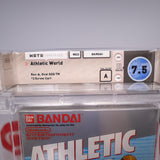 ATHLETIC WORLD - WATA GRADED 7.5 A! NEW & Factory Sealed with Authentic H-Seam! (NES Nintendo)
