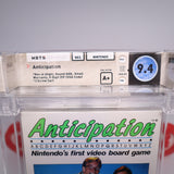 ANTICIPATION - WATA GRADED 9.4 A+! NEW & Factory Sealed with Authentic H-Seam! (NES Nintendo)