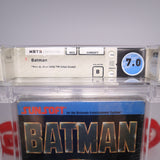 BATMAN: THE VIDEO GAME - WATA GRADED 7.0 B! NEW & Factory Sealed with Authentic H-Seam! (NES Nintendo)