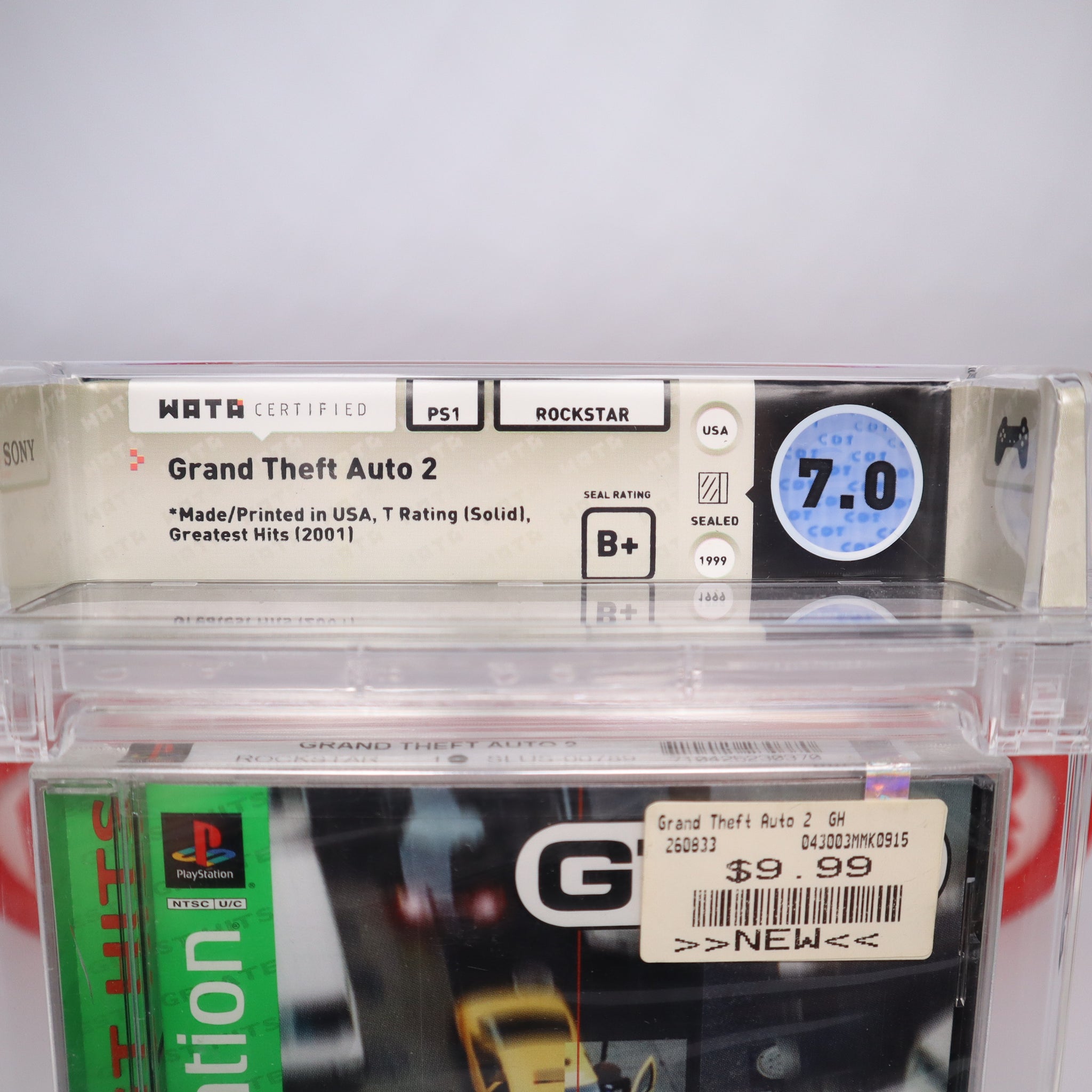 GRAND THEFT AUTO 2 / GTA2 - WATA Graded 7.0 B+! NEW & Factory Sealed! –  DiscountGamesOnline